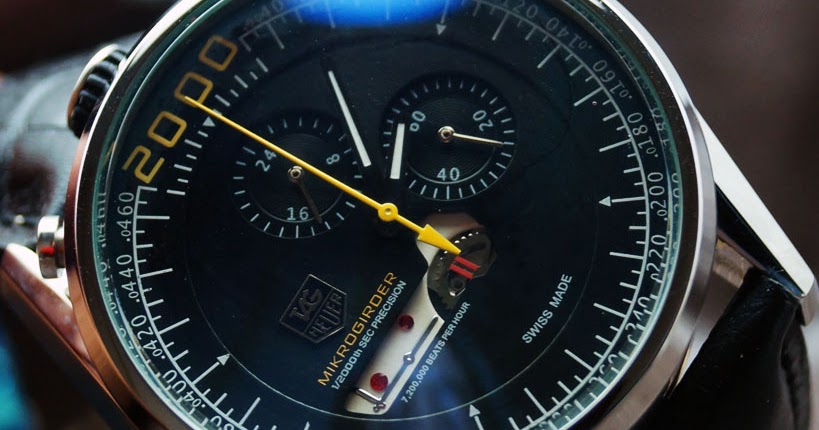 Heuer Mikrogirder 10000 Tag Heuer Micro Timer TAG Heuer Carrera