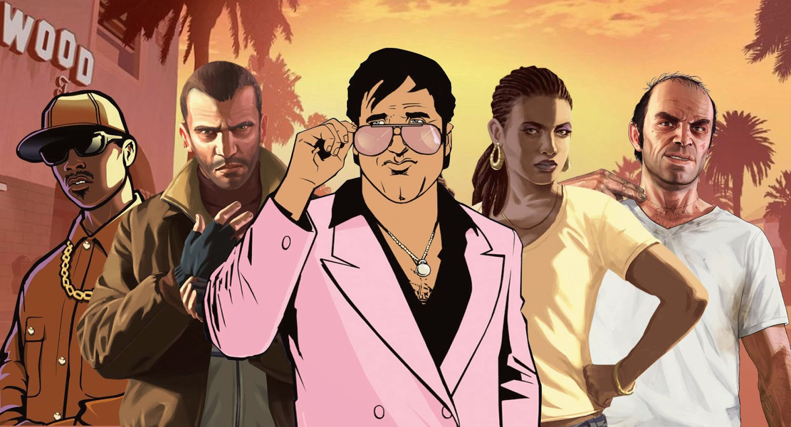 Все части гта по порядку список с картинками