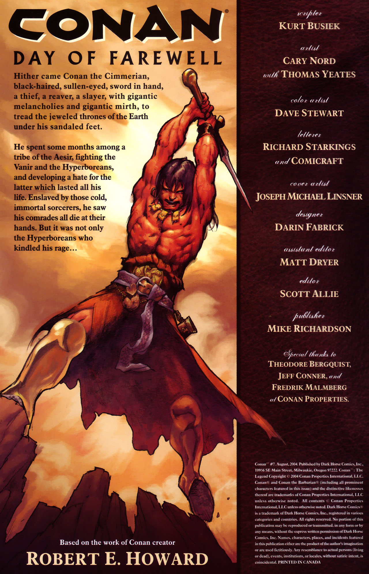 Read online Conan (2003) comic -  Issue #7 - 2