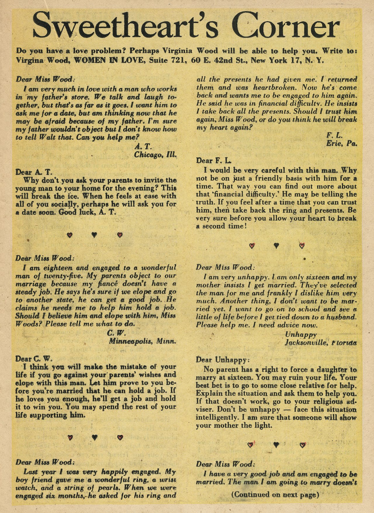 Read online Women In Love comic -  Issue #3 - 21