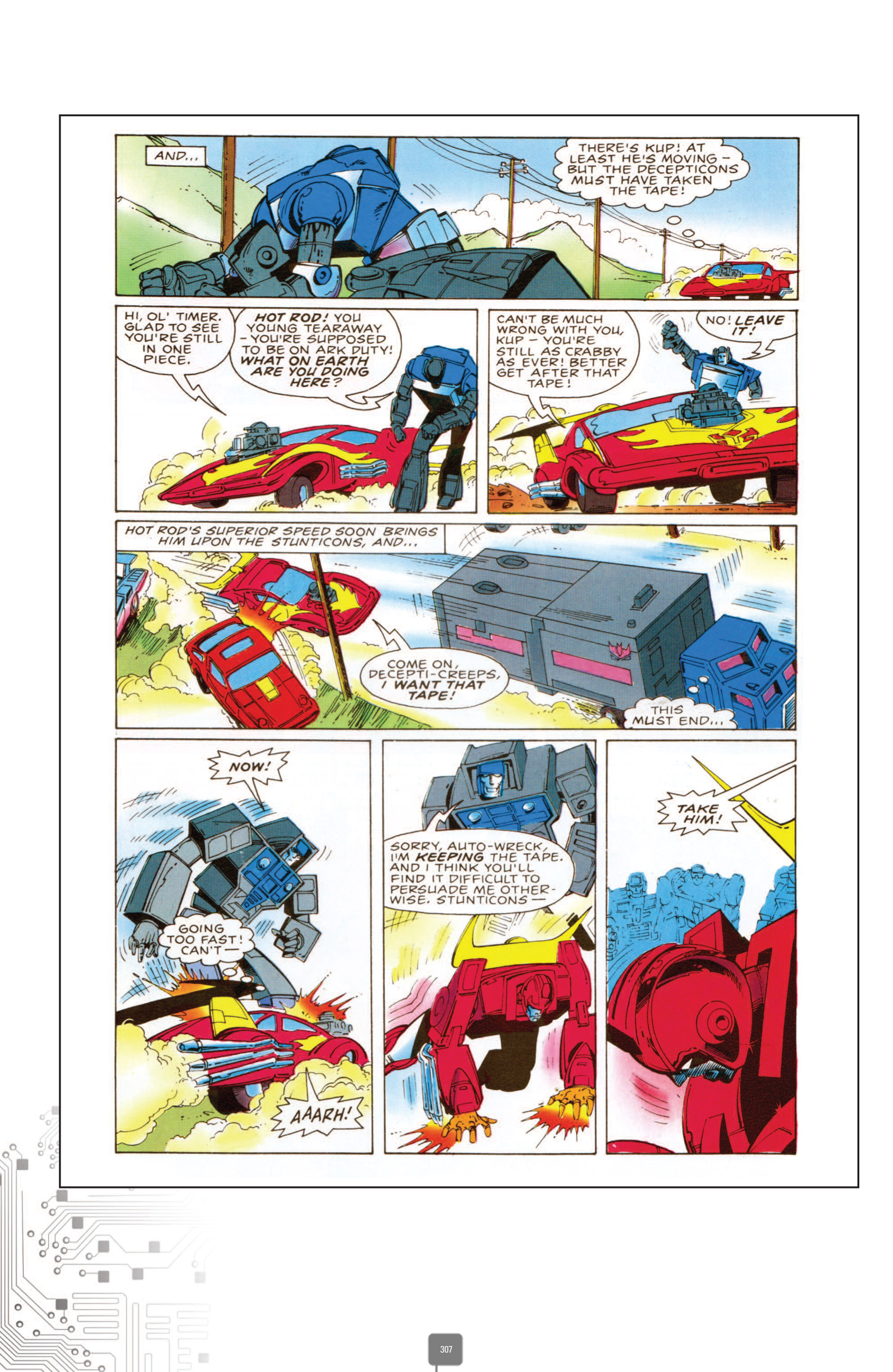 Read online The Transformers Classics UK comic -  Issue # TPB 4 - 307