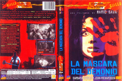 Carátula dvd: La máscara del demonio (1960) (Black Sunday)