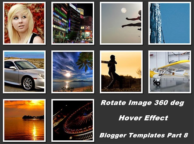 Rotate Image 360 deg On Hover for Blogger Templates Part 9