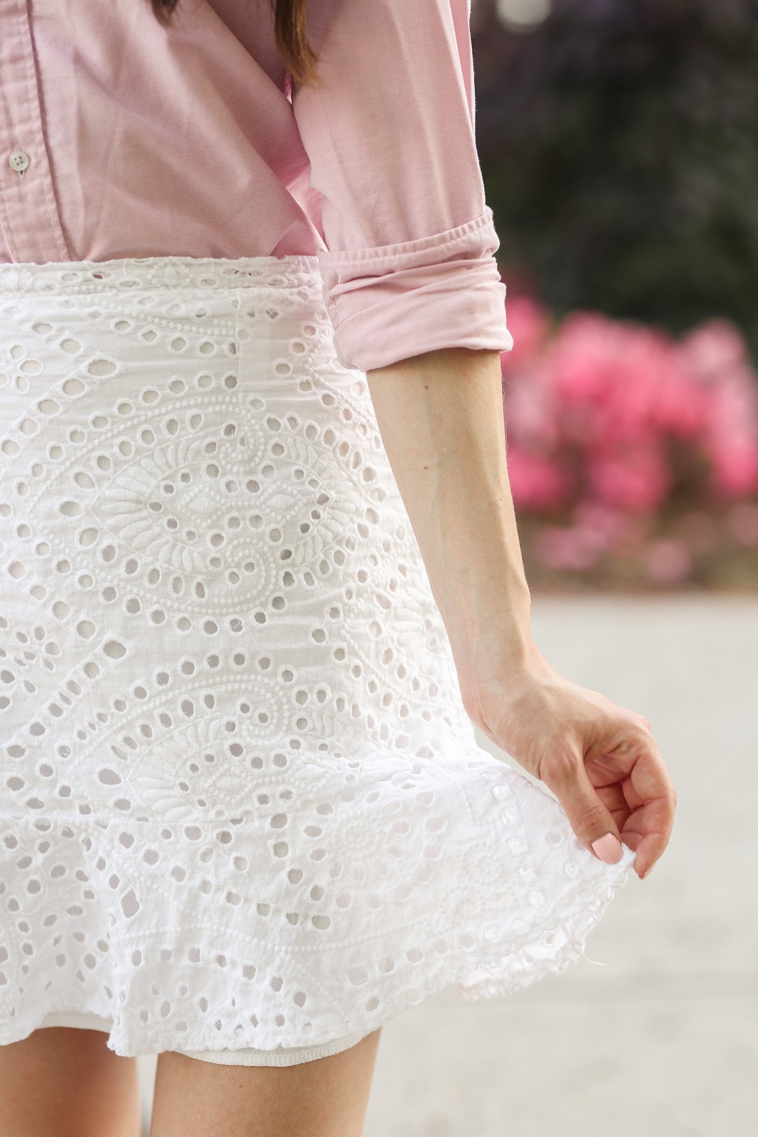 Eyelet Skirt Caralina Style