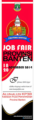 Poster Pameran Bursa Kerja Terpadu (Job Fair) Tahun 2014 Banten Poster Pameran Bursa Kerja Terpadu (Job Fair) Tahun 2014 Banten