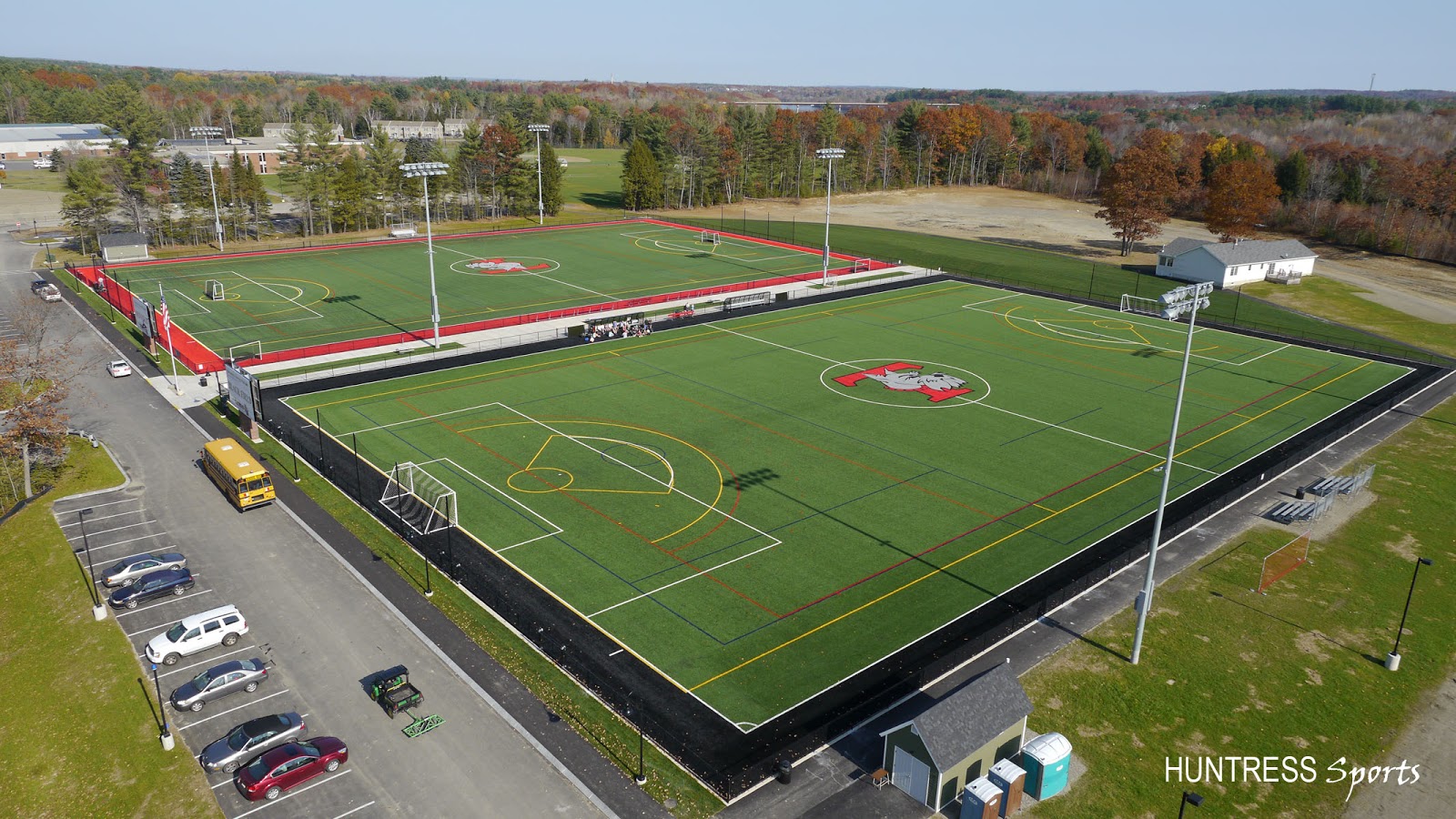 Thomas College Men's Lacrosse Red Field & Black Field