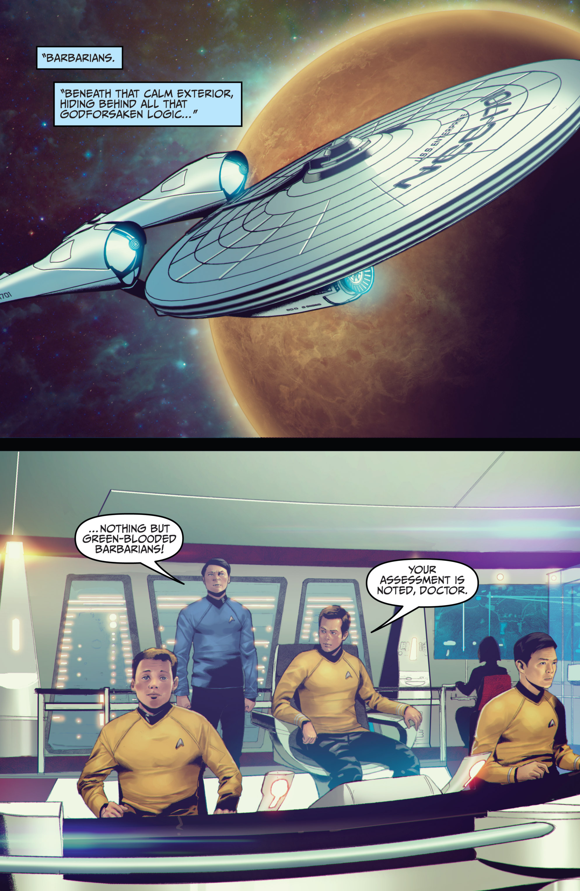 Read online Star Trek (2011) comic -  Issue # _TPB 6 - 34