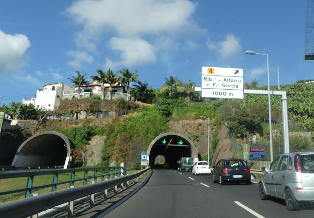 Schnellstraße auf Madeira