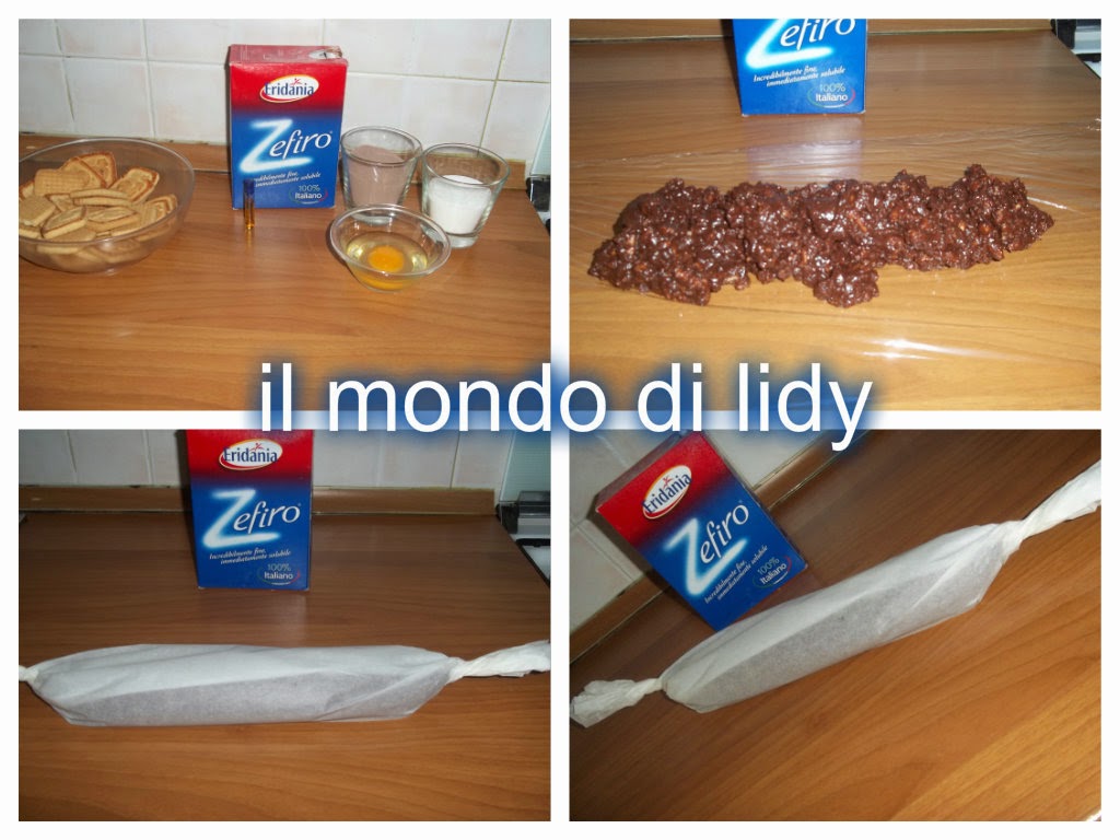 salamino al cioccolato