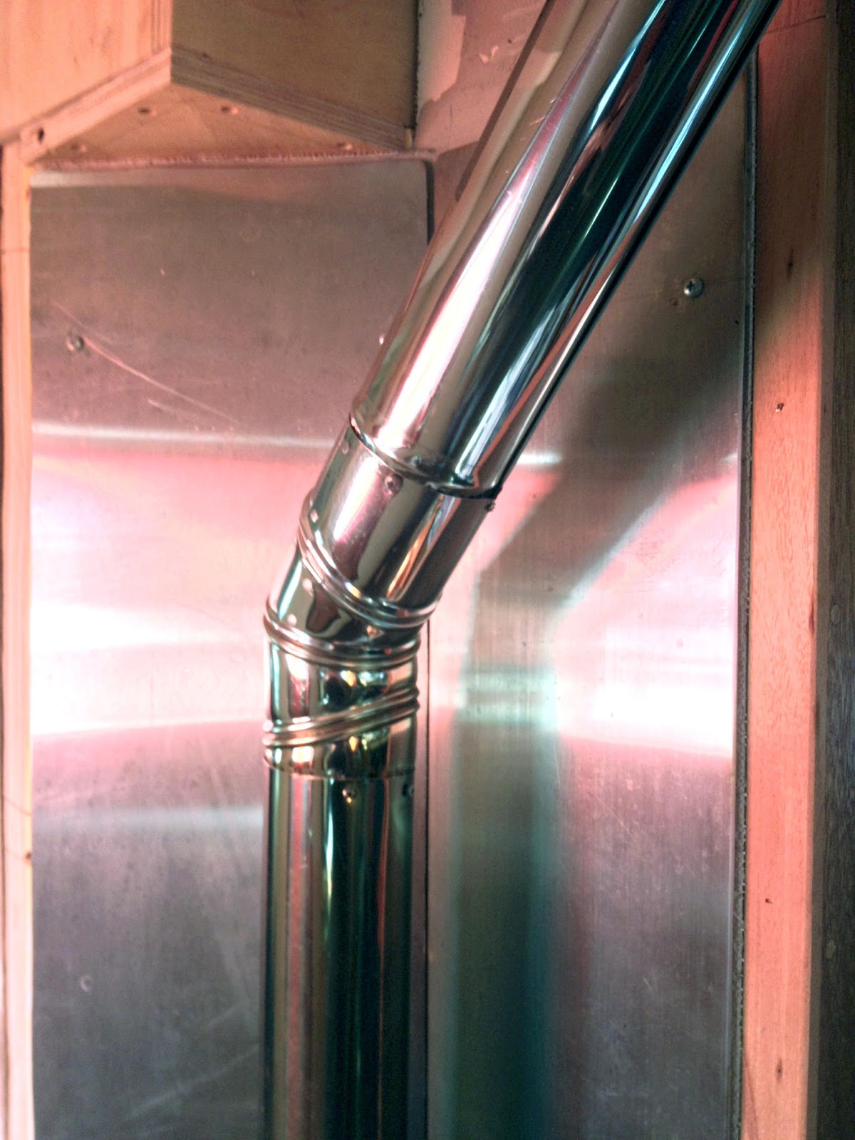 Tugboat Iver Installing a wood stove