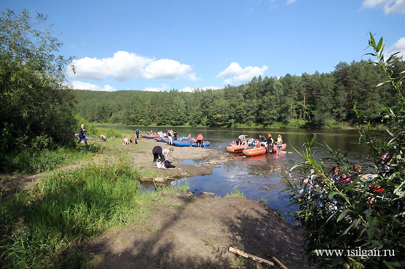 Алексеевский лог (Сухие водопады). Река Ай. Челябинская область