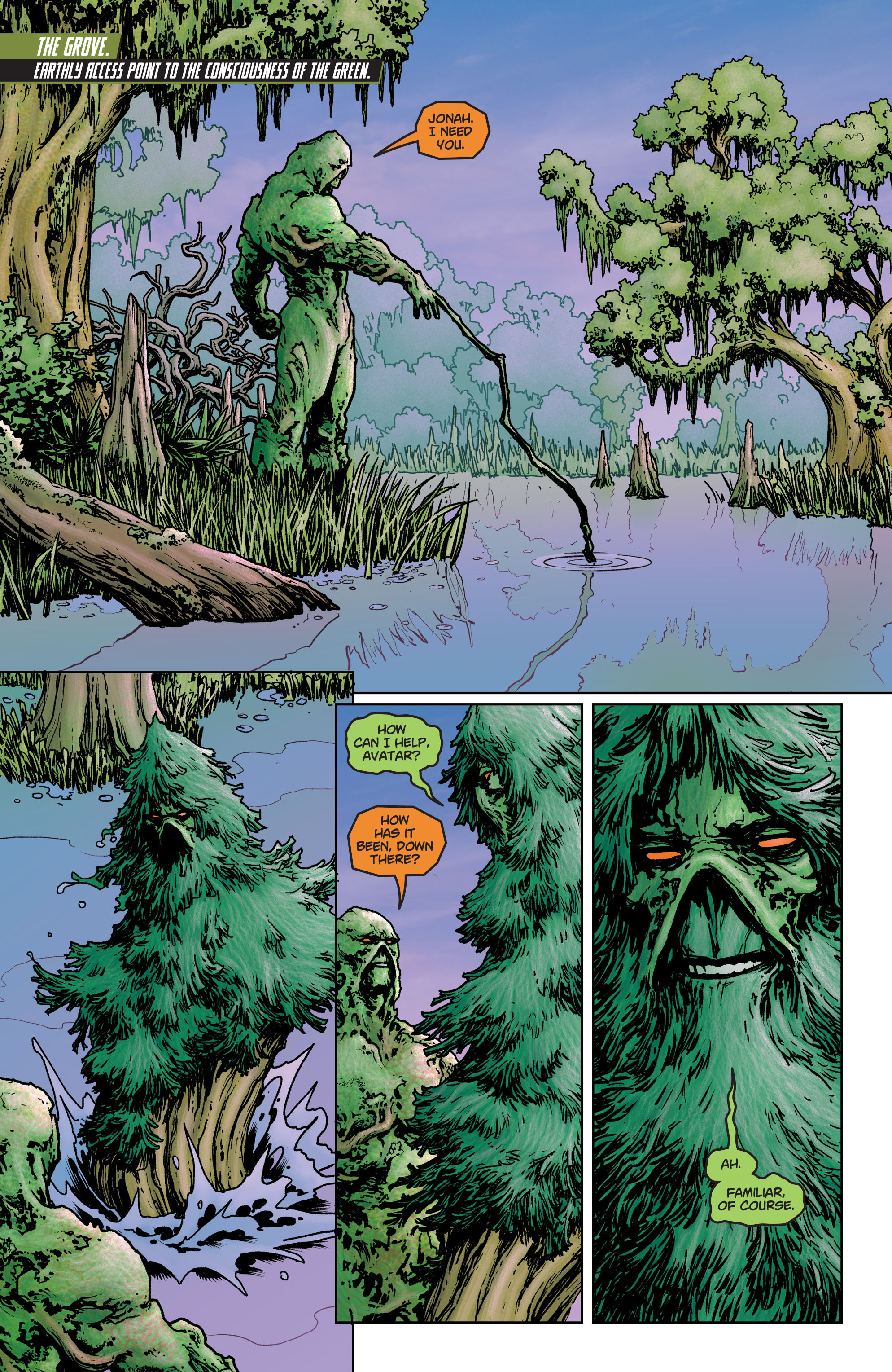 Read online Swamp Thing (2011) comic -  Issue #35 - 12