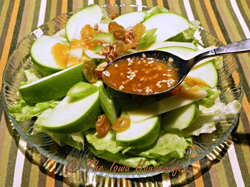 The Iowa Housewife Ginger Sesame Dressing