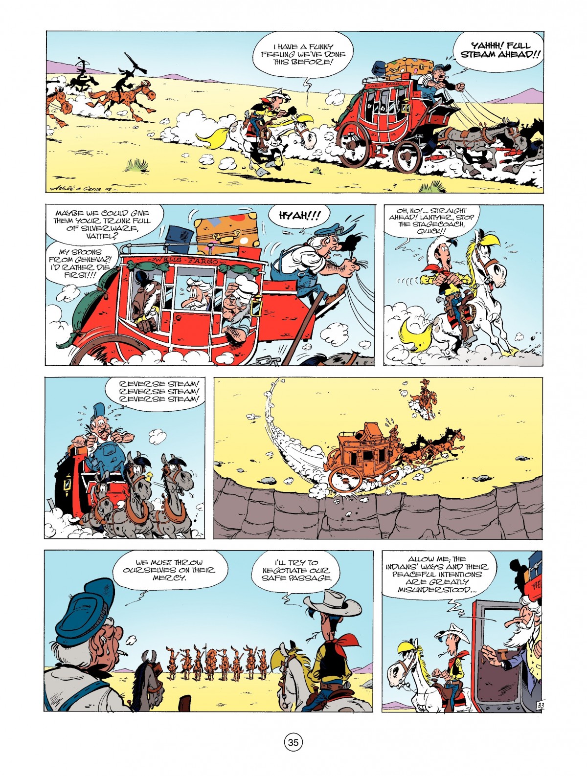 Read online A Lucky Luke Adventure comic -  Issue #39 - 35