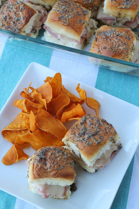 Hawaiian Ham and Cheese Sandwiches from WhatchaMakinNow.com
