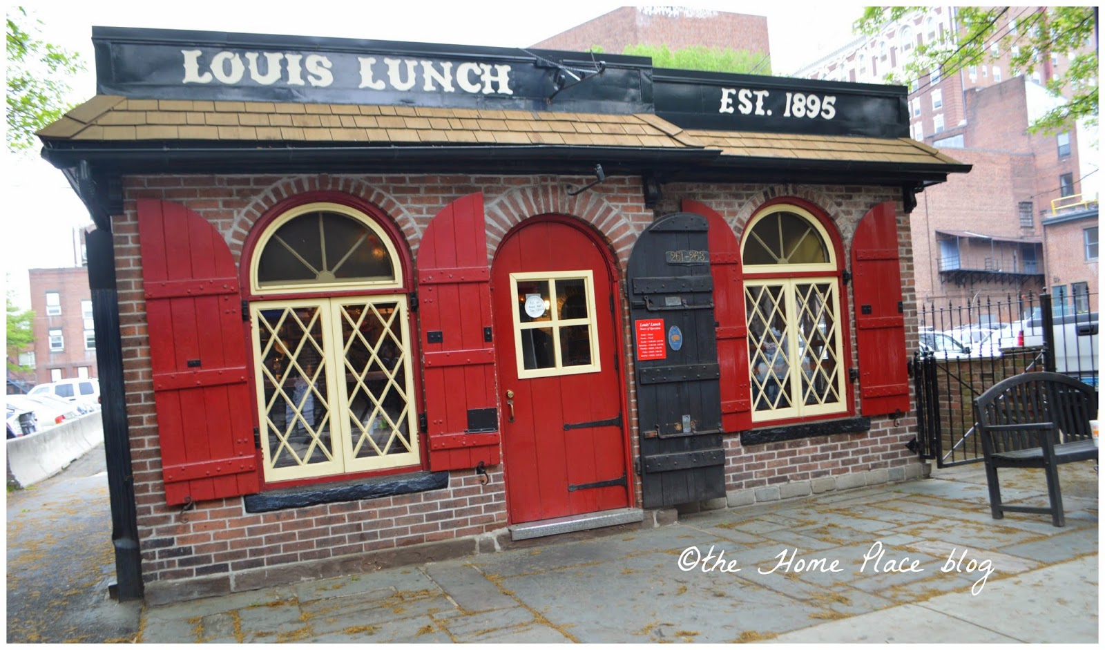 Home Place: Louis Lunch in New Haven CT