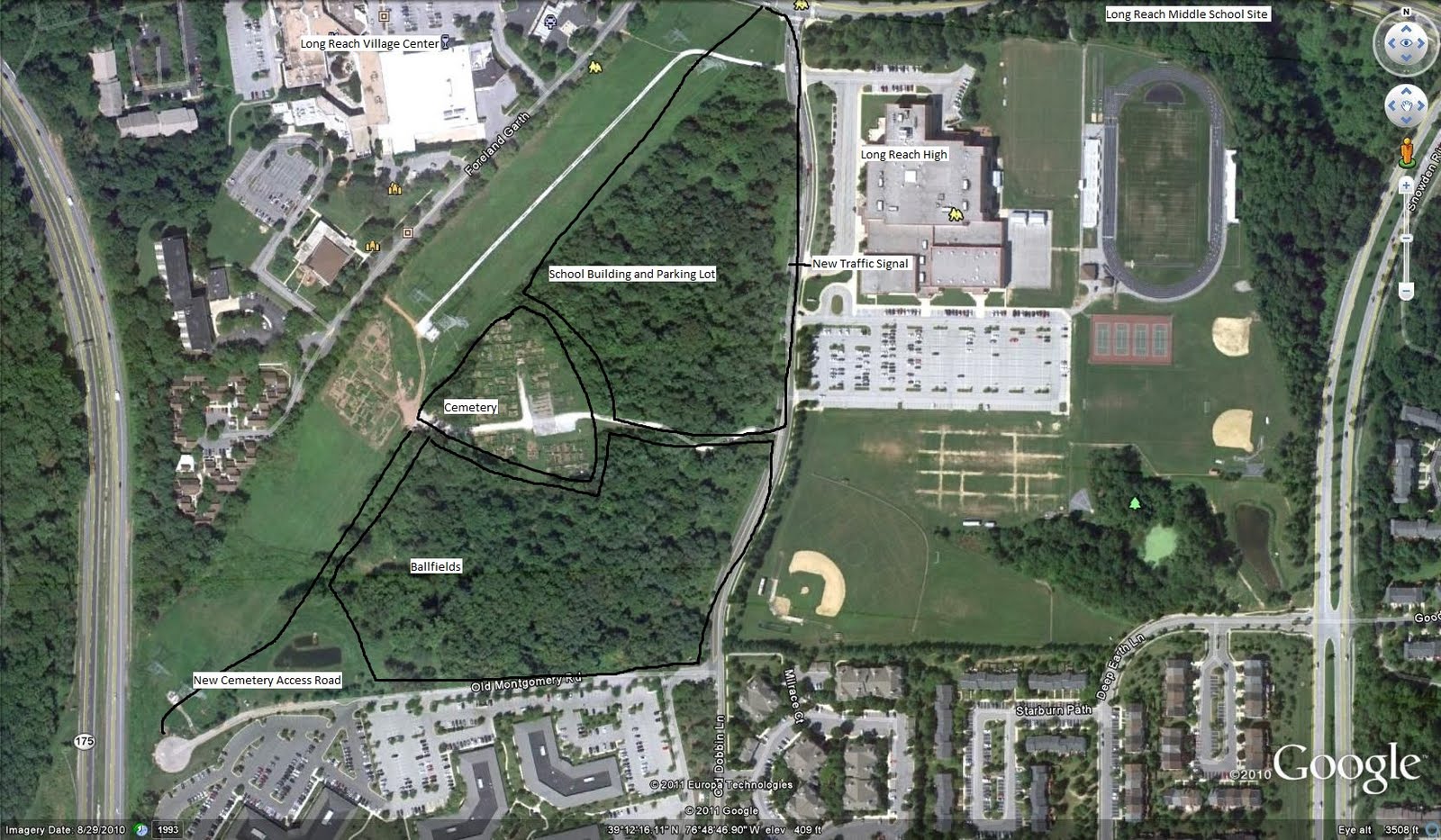 Columbia and Howard County Maryland's Future Long Reach Middle School