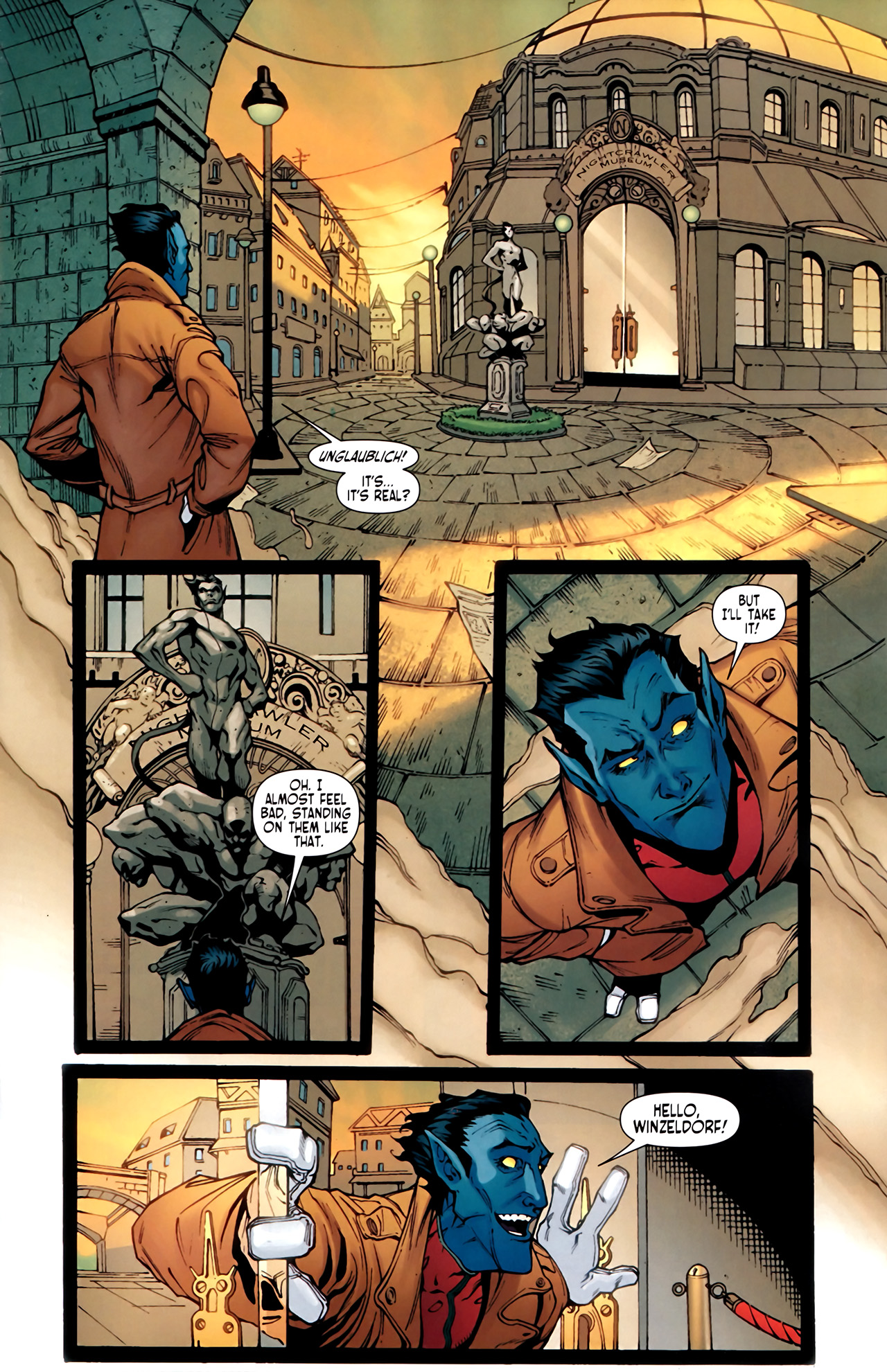 Read online X-Men: Manifest Destiny Nightcrawler comic -  Issue # Full - 7