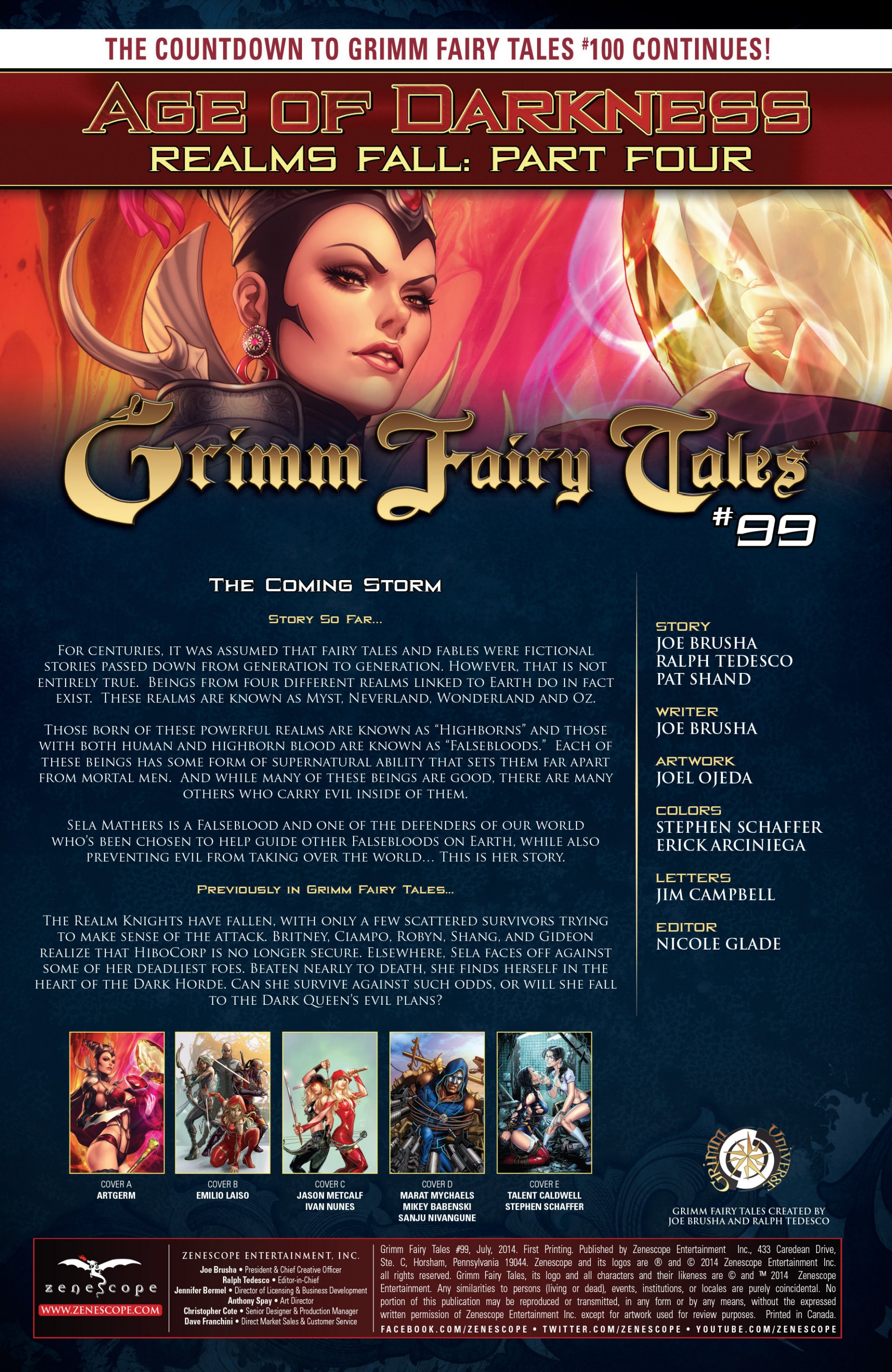 Read online Grimm Fairy Tales (2005) comic -  Issue #99 - 2