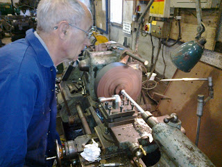 Dave making S&T clamp bolts