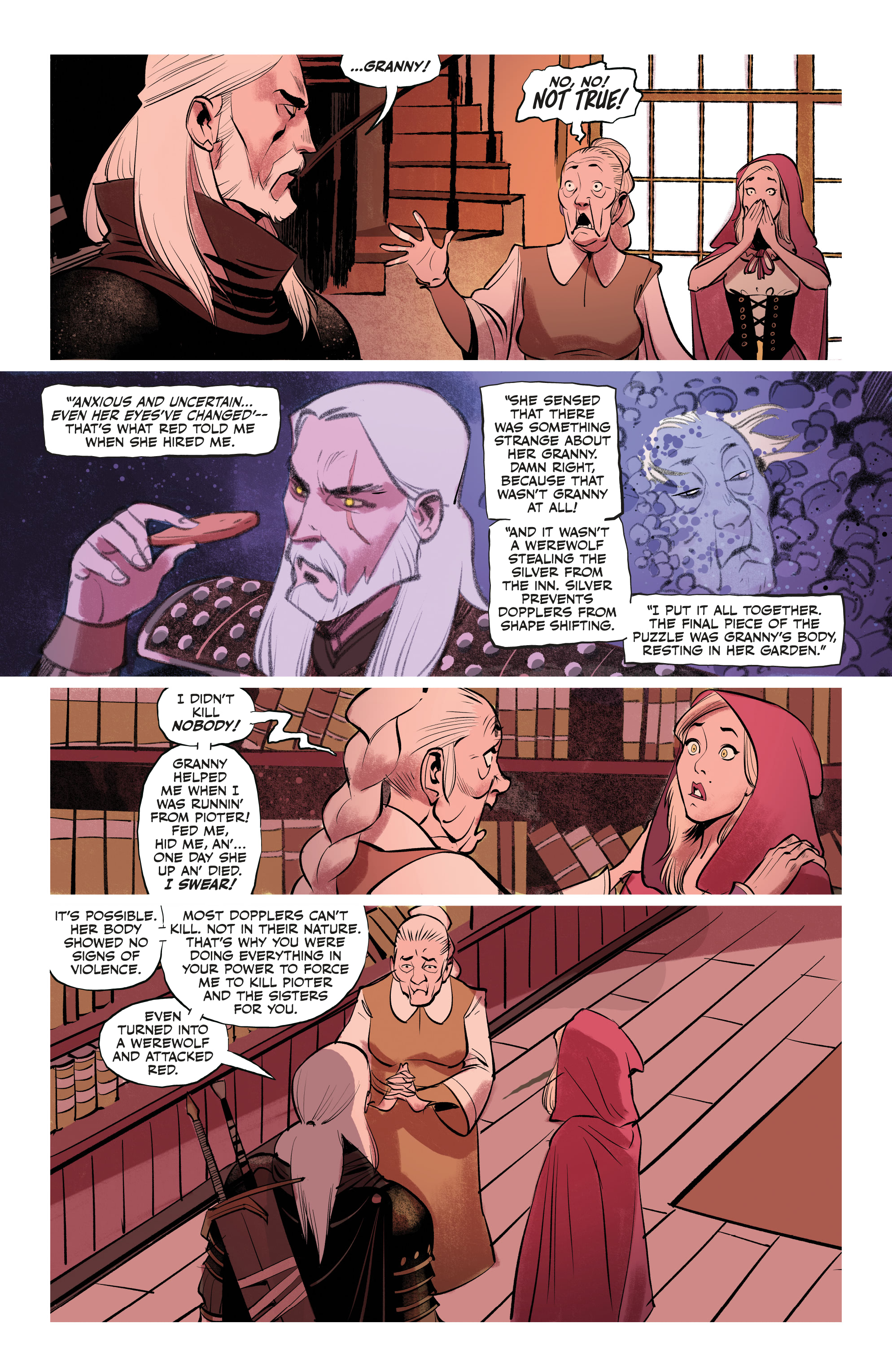 Read online The Witcher: The Ballad of Two Wolves comic -  Issue #4 - 16