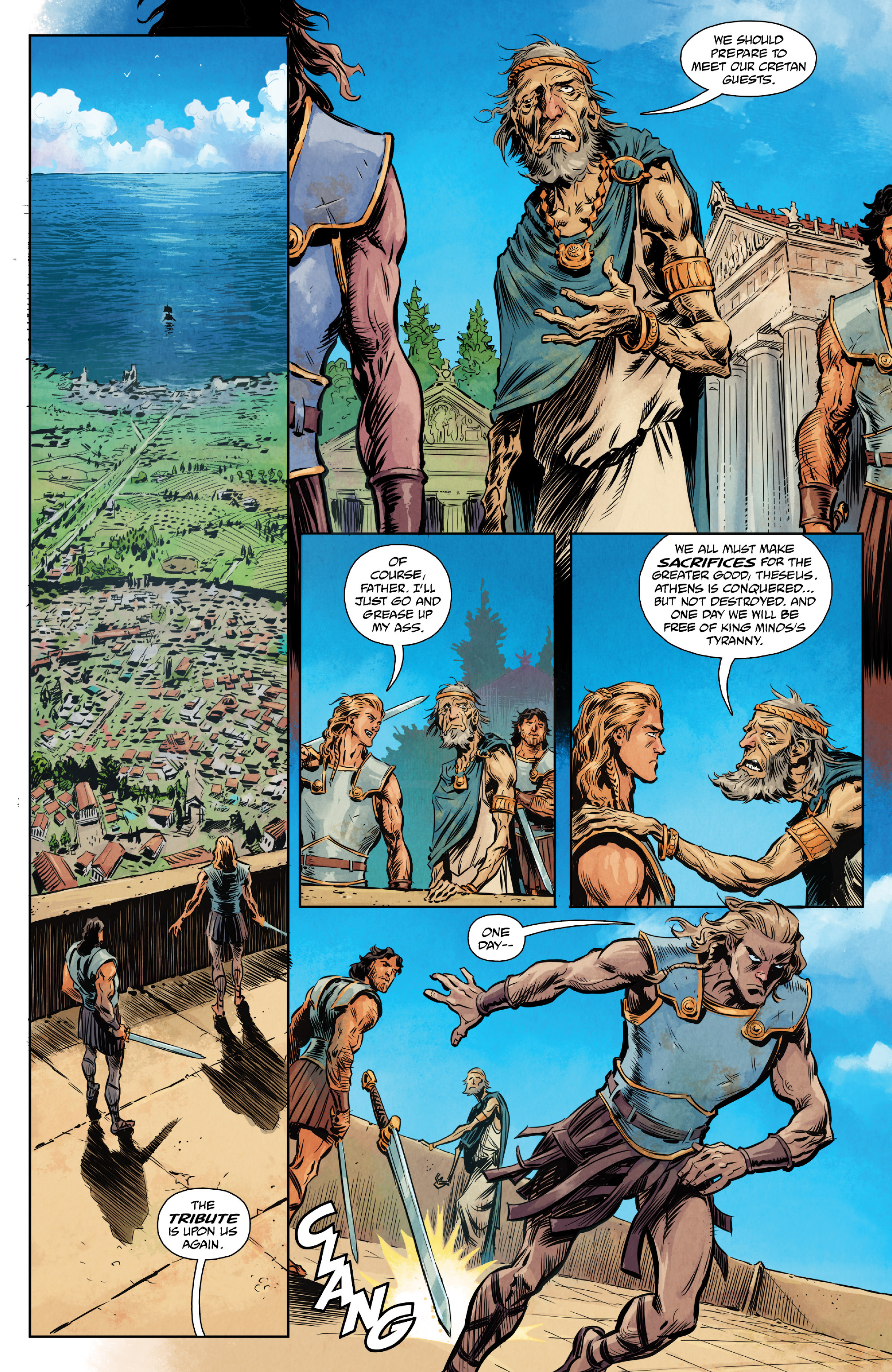 Read online Kill the Minotaur comic -  Issue #1 - 7