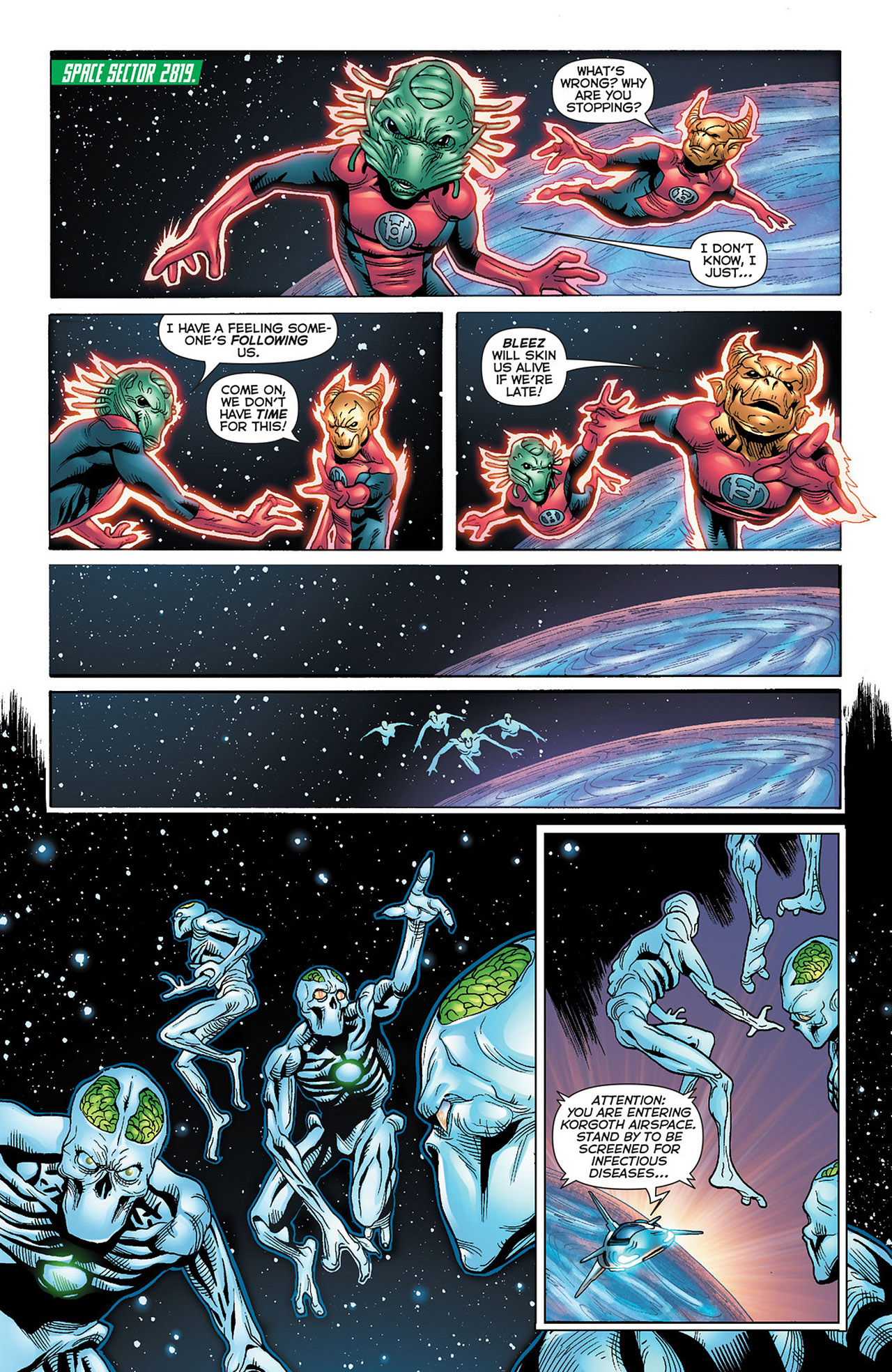 Read online Green Lantern: New Guardians comic -  Issue #13 - 10