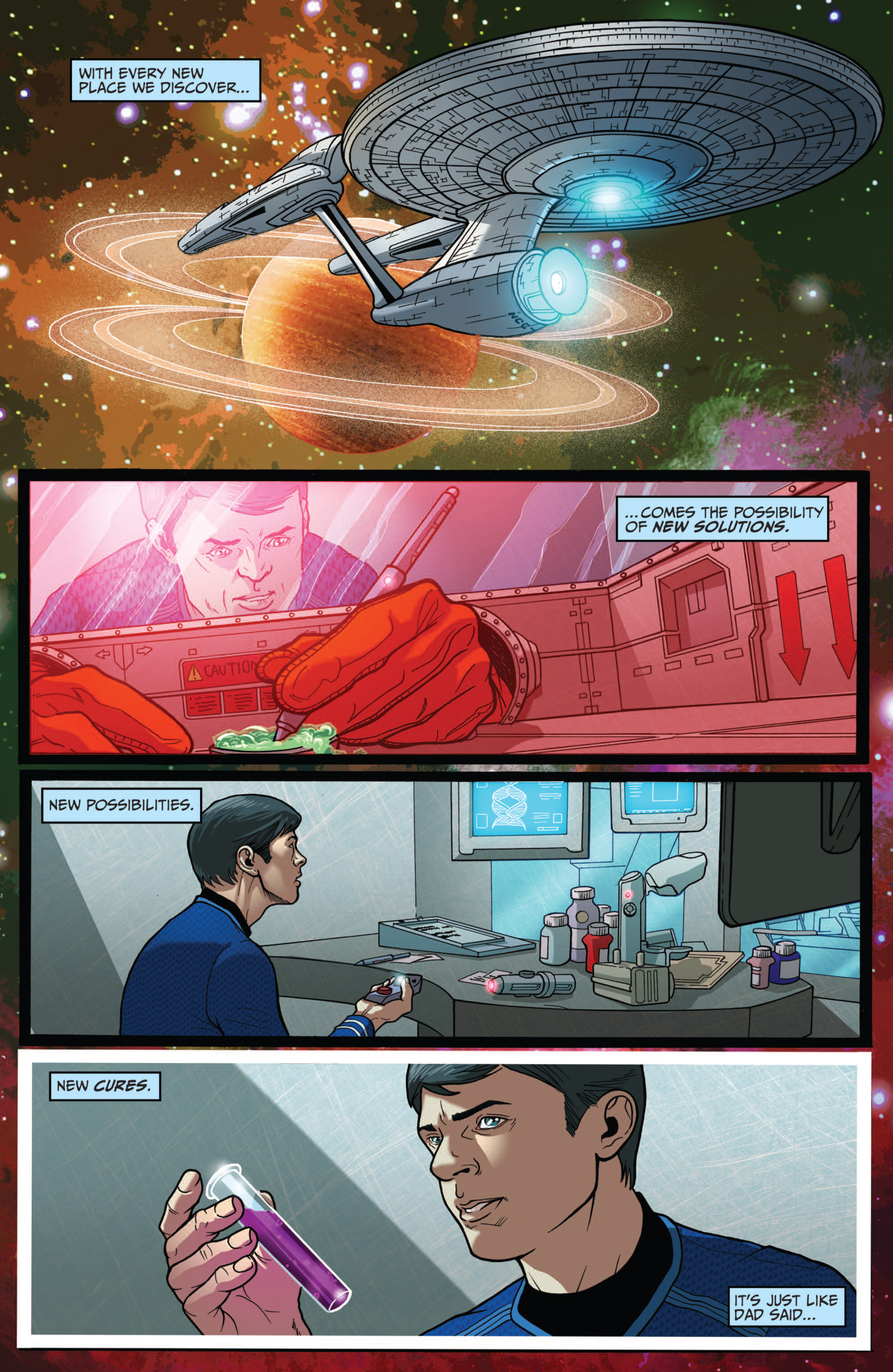 Read online Star Trek (2011) comic -  Issue #17 - 22