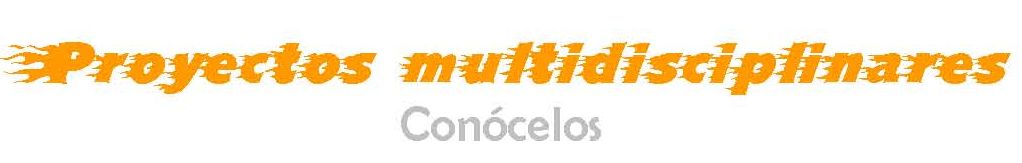 Proyectos multidisciplinares