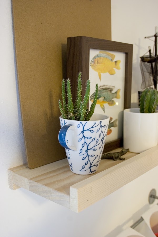 Decorar en familia: Diy estante para cuadros6