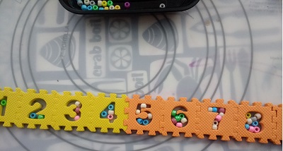 Counting Beads: Fun Easy Math Activity for Preschool