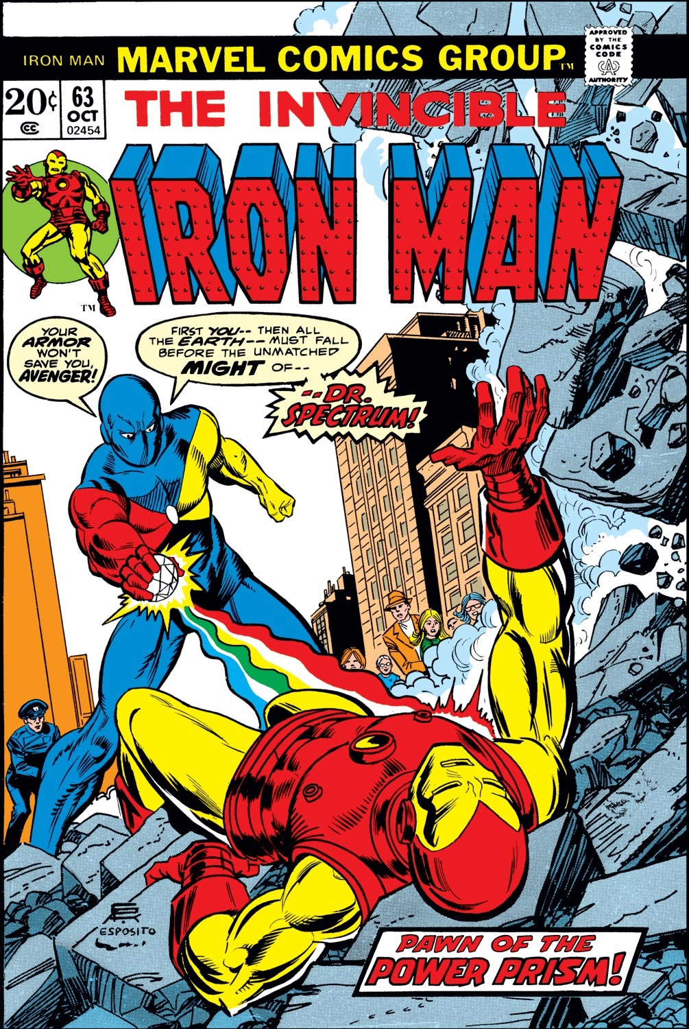 Read online Iron Man (1968) comic -  Issue #63 - 1