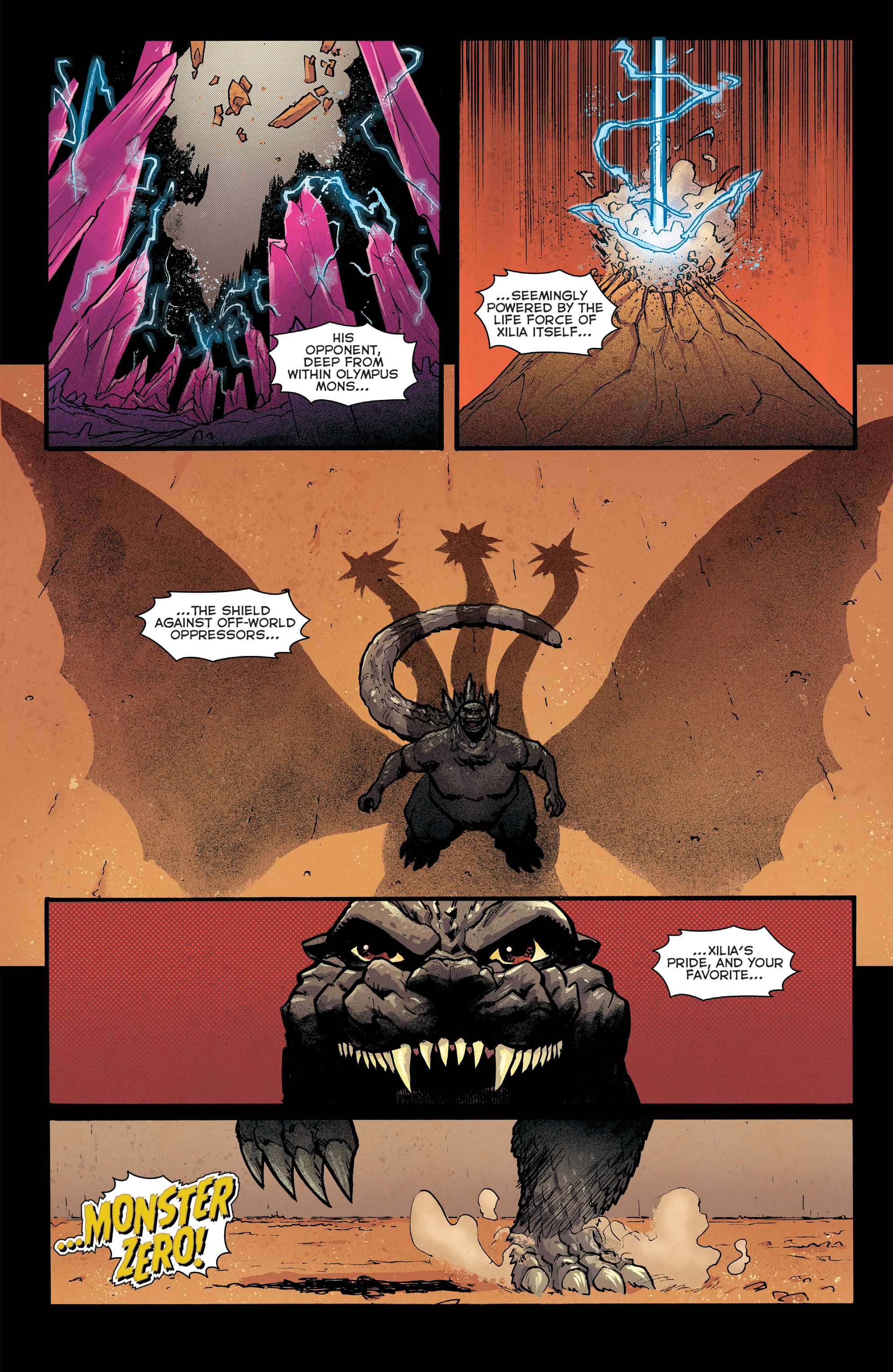 Read online Godzilla Rivals: Vs. King Ghidorah comic -  Issue # Full - 23