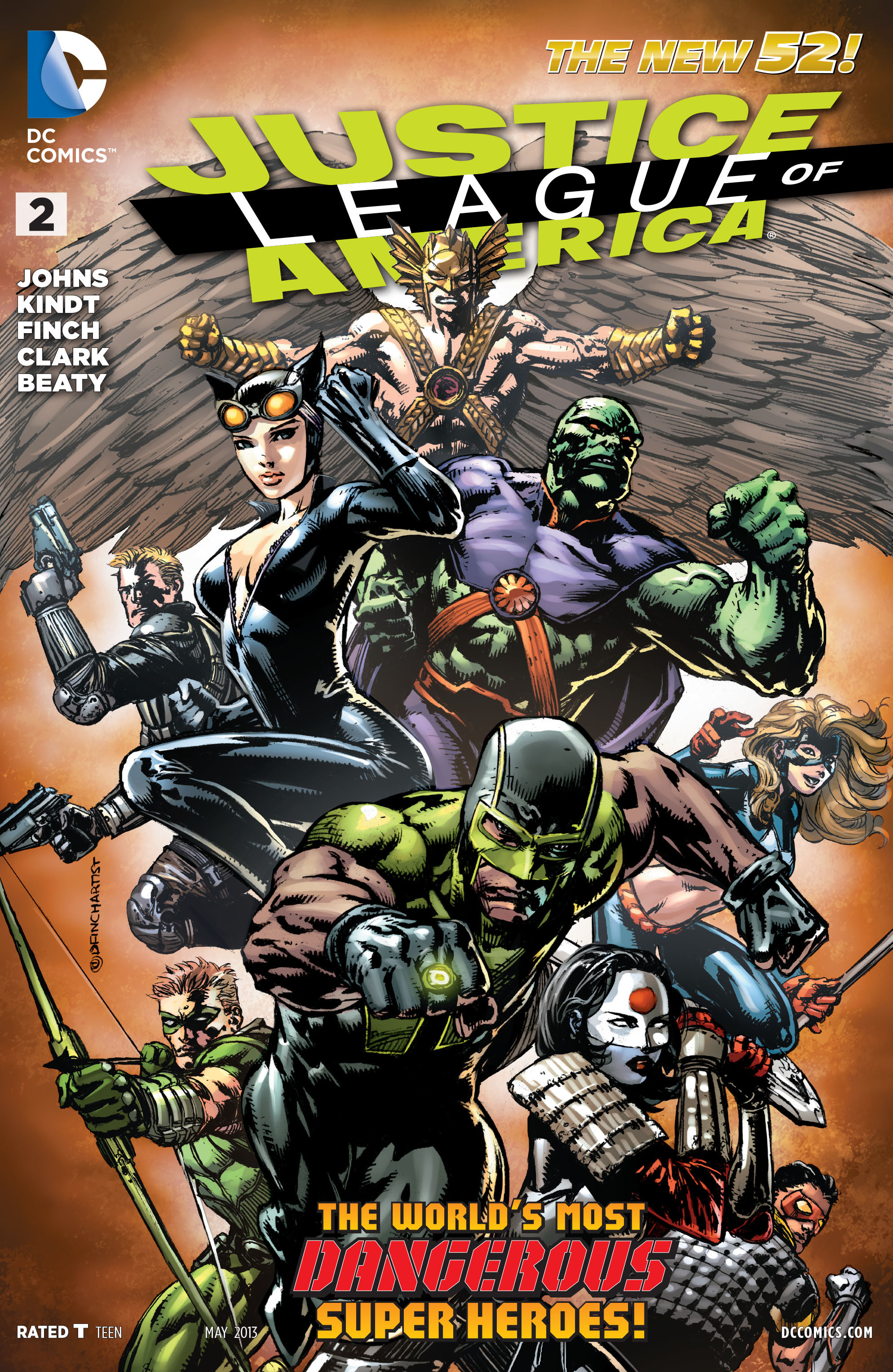 Read online Justice League of America (2013) comic -  Issue #2 - 1