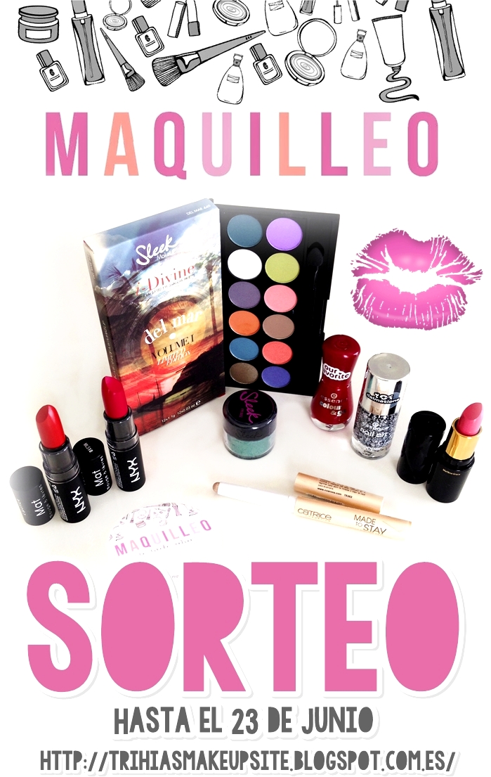 Sorteo en Trihia's Make Up Site