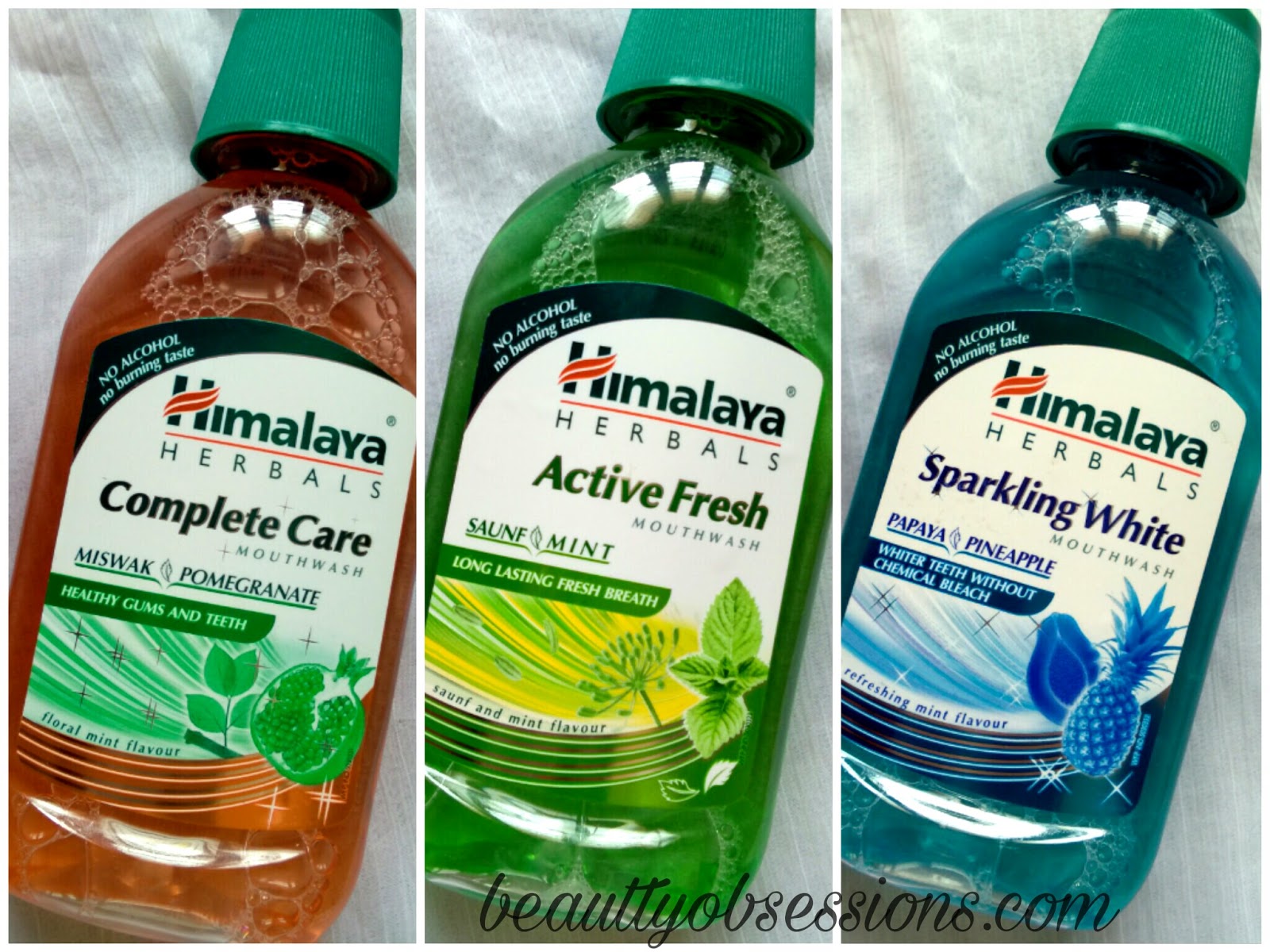 Himalaya Mouthwash Range Review