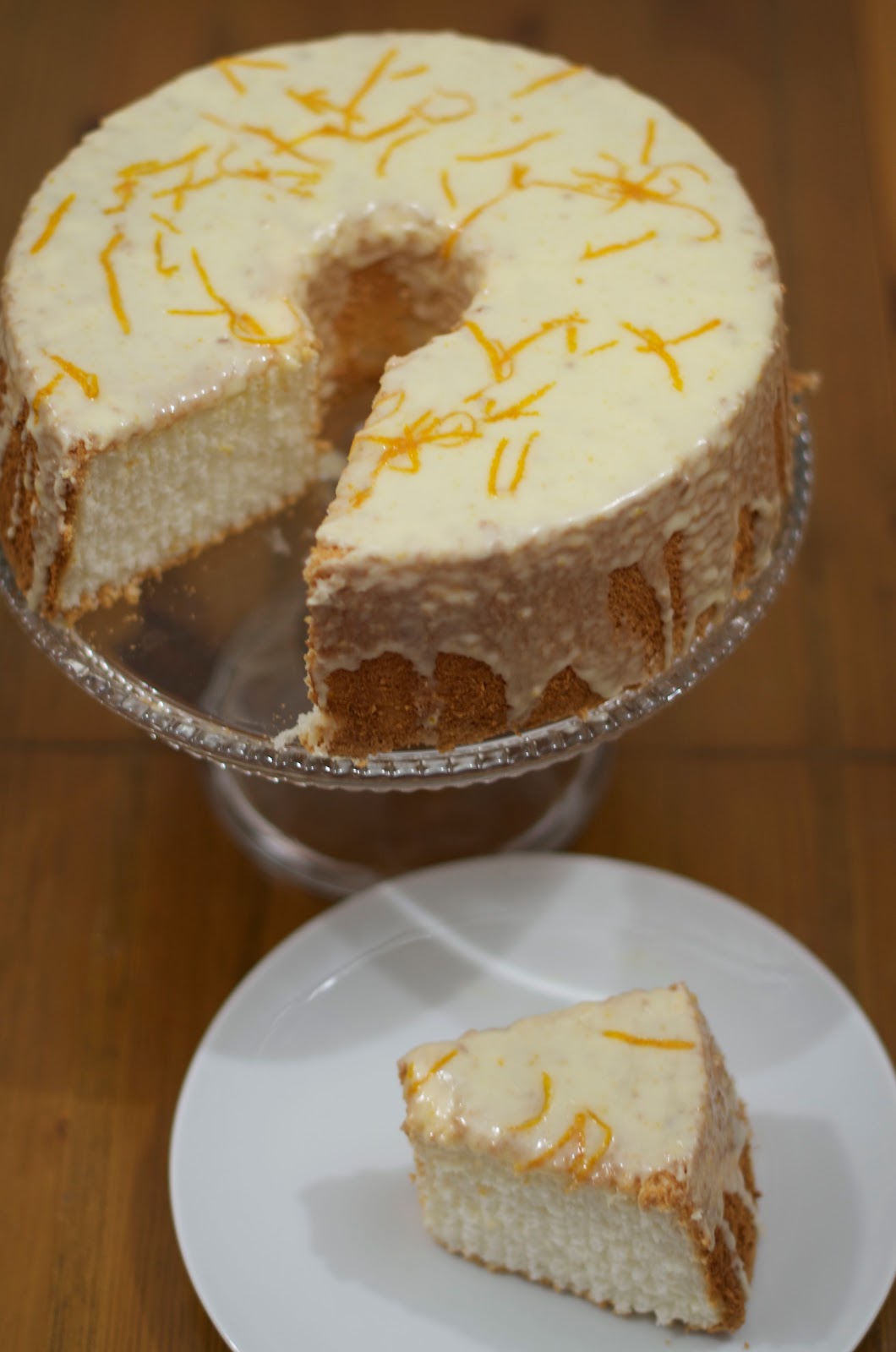 The 21st Century Housewife's Kitchen Orange Angel Food