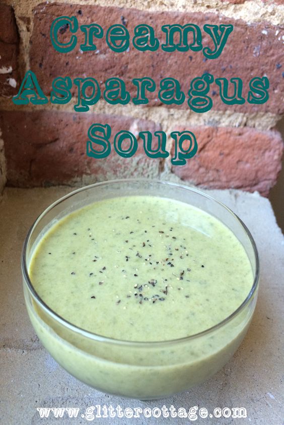 Trisha Yearwood's Creamy Asparagus Soup Amanda Food Blogger
