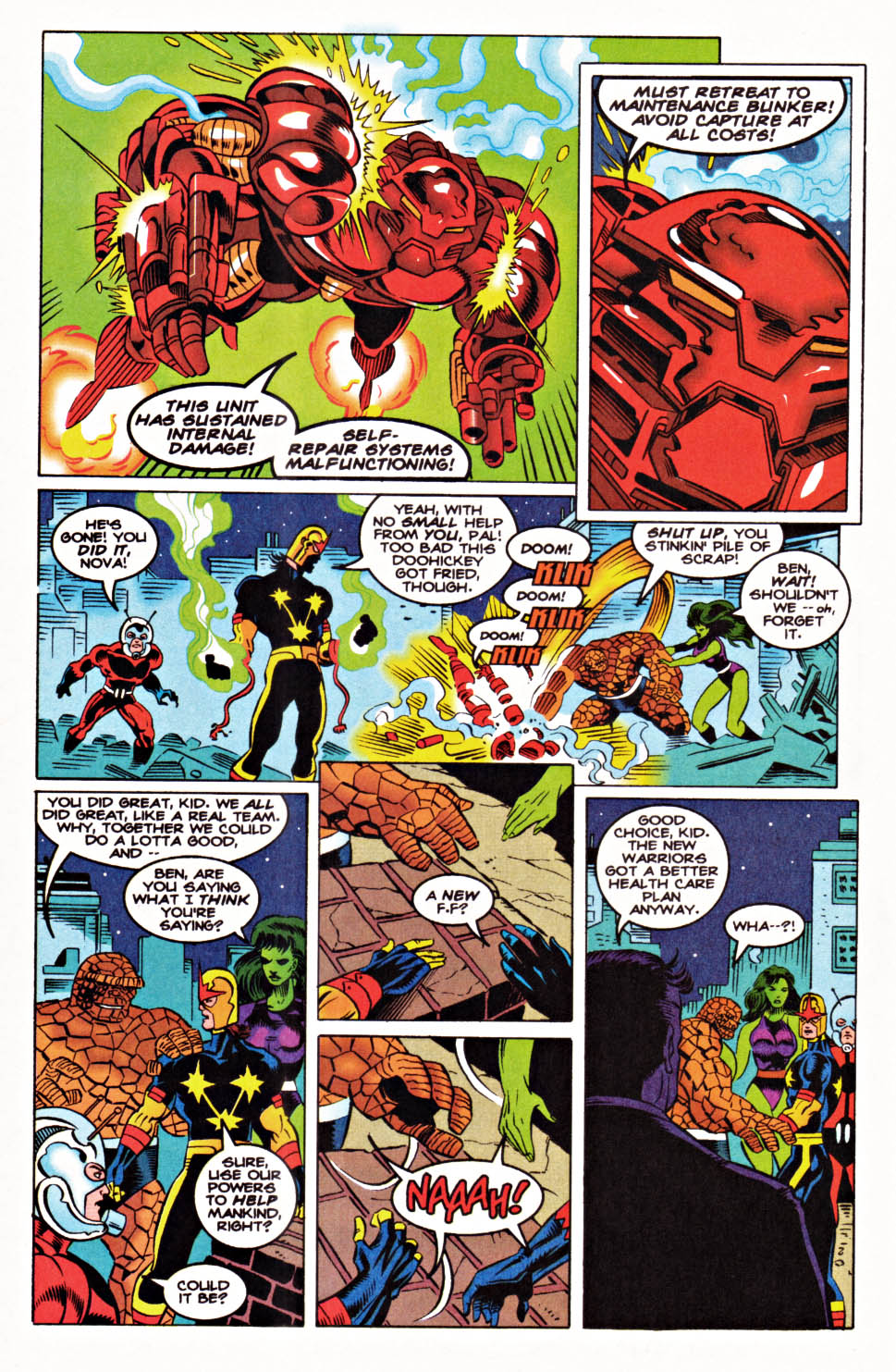 Read online Nova (1994) comic -  Issue #11 - 22