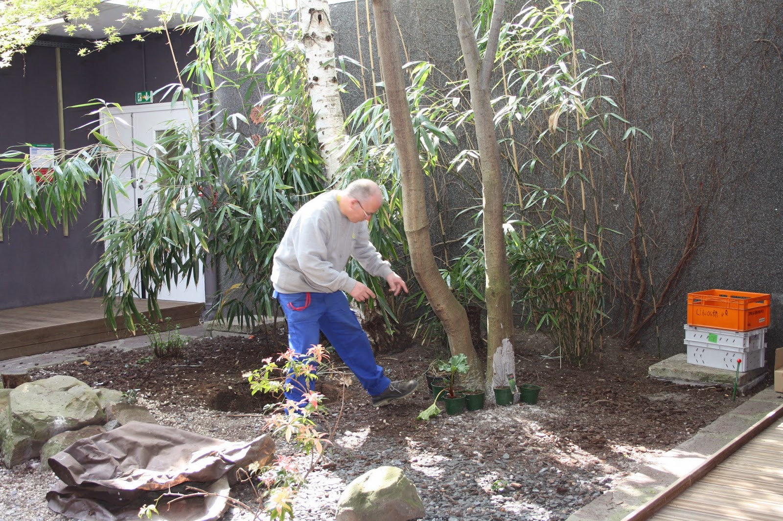  En préparant l'inauguration de la