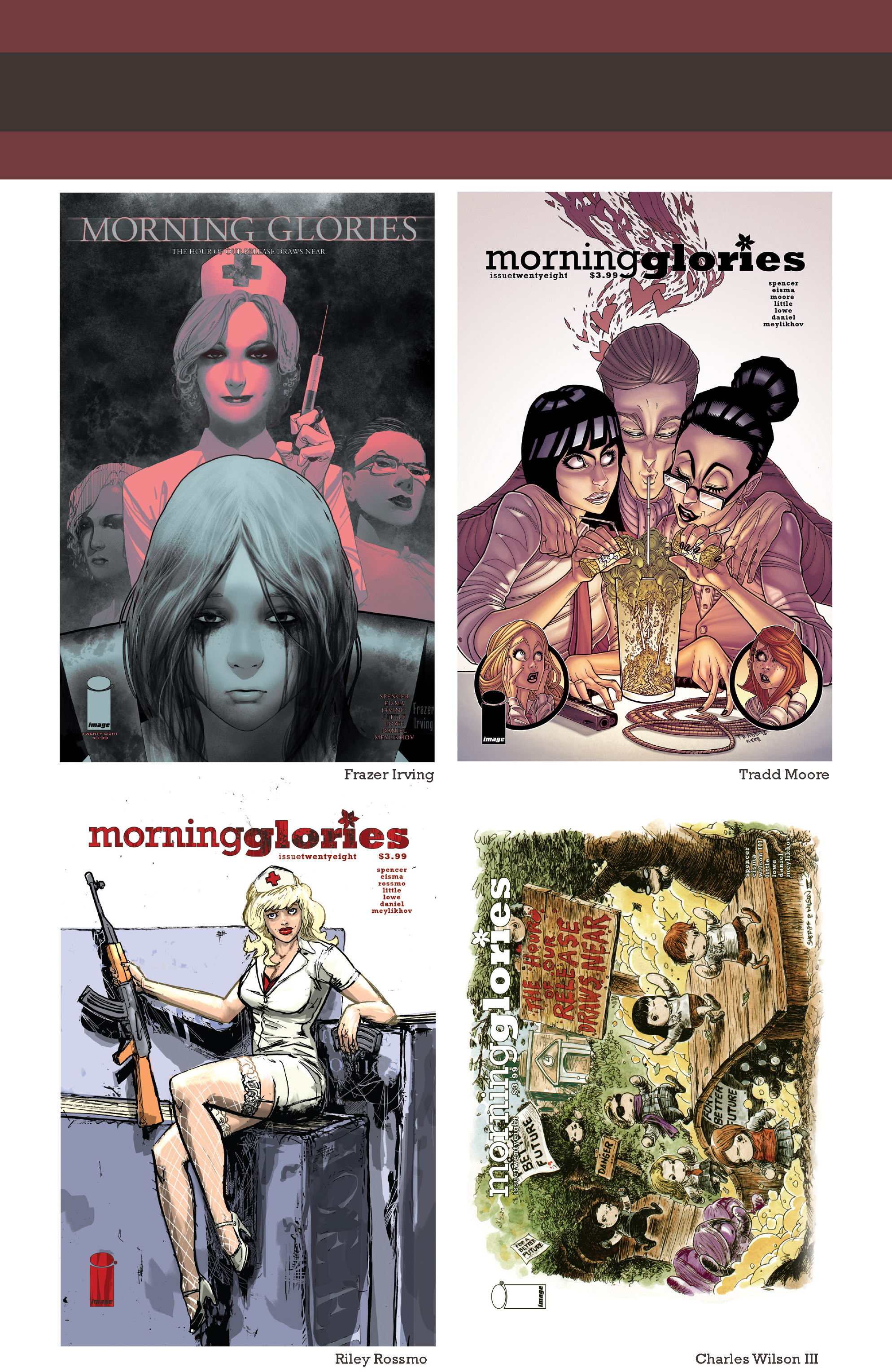 Read online Morning Glories comic -  Issue # _TPB 6 - 133