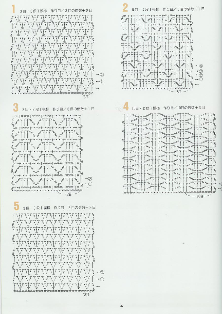 Rubí Mamut literalmente 262 patrones gratis de puntos crochet