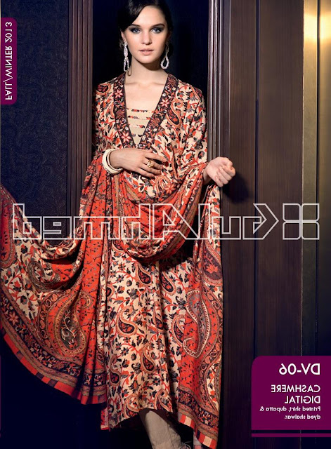 gul ahmed winter collection 2014 magazine