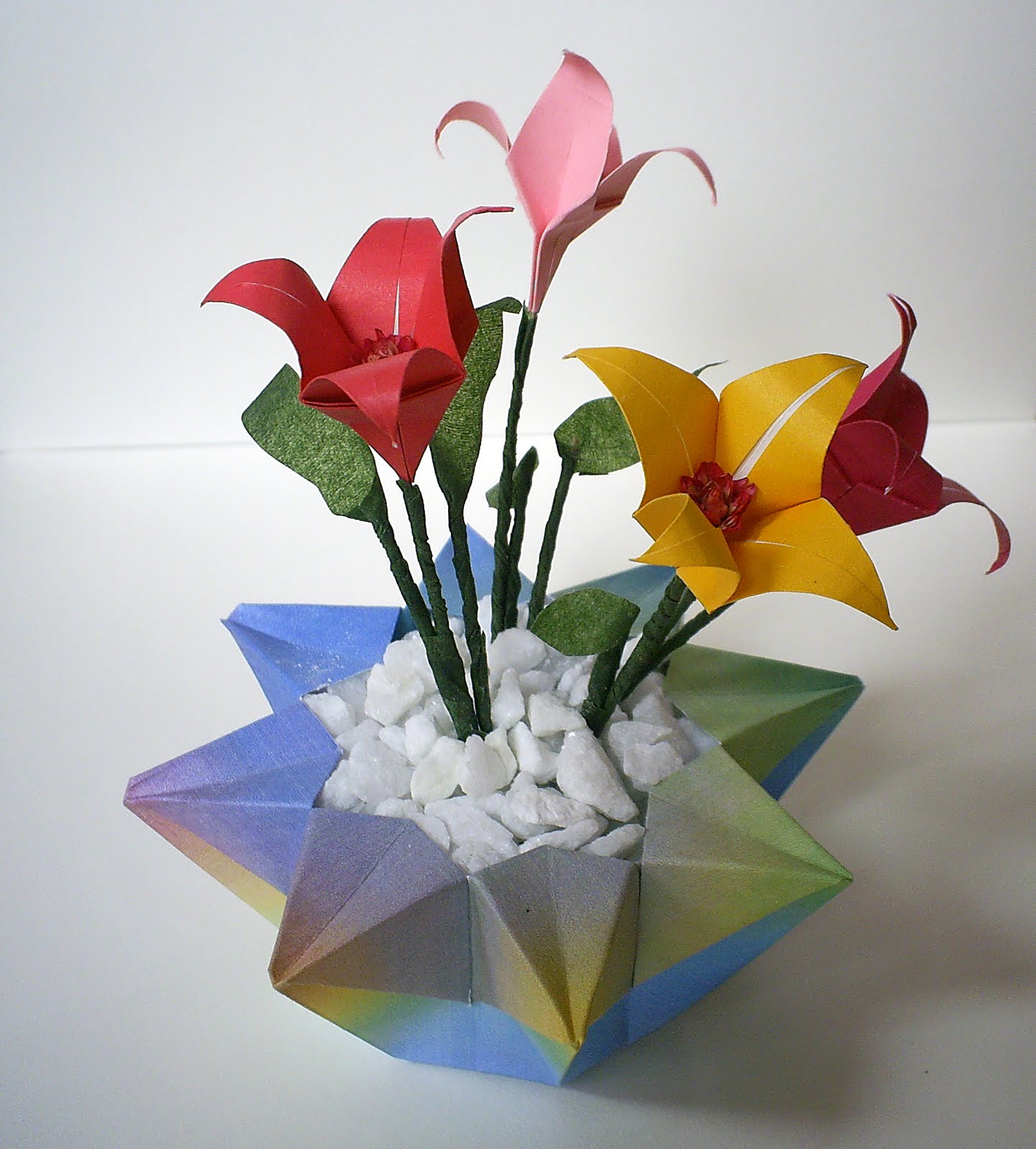 Origami Bela Flor: Meu Jardim
