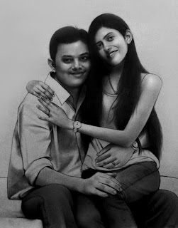 romantic couple sketch, get-high-quality-hyper-realistic-pencil-sketch-in-india | girl-sitting-boy-legs