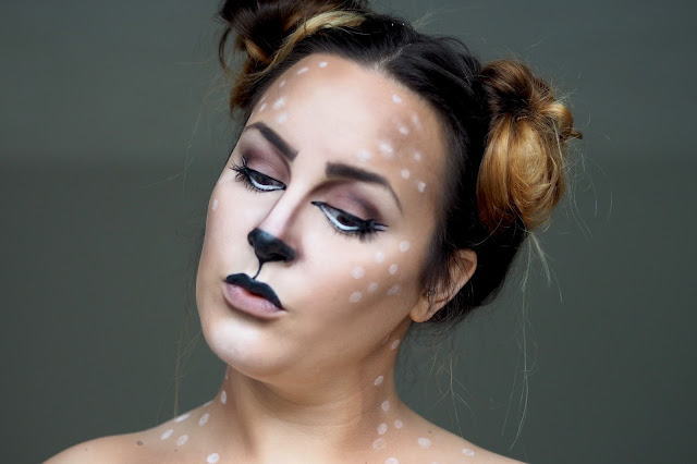 deer halloween makeup 