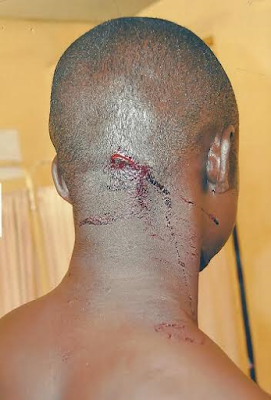 3 Photos: Anti-Smuggling Campaign: Nigeria Customs officers attacked by smugglers while on patrol in Ogun State