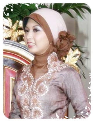 Contoh model jilbab untuk kebaya terbaru