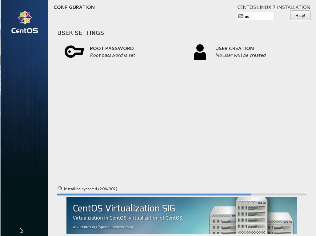Instalacija CentOS Linuxa