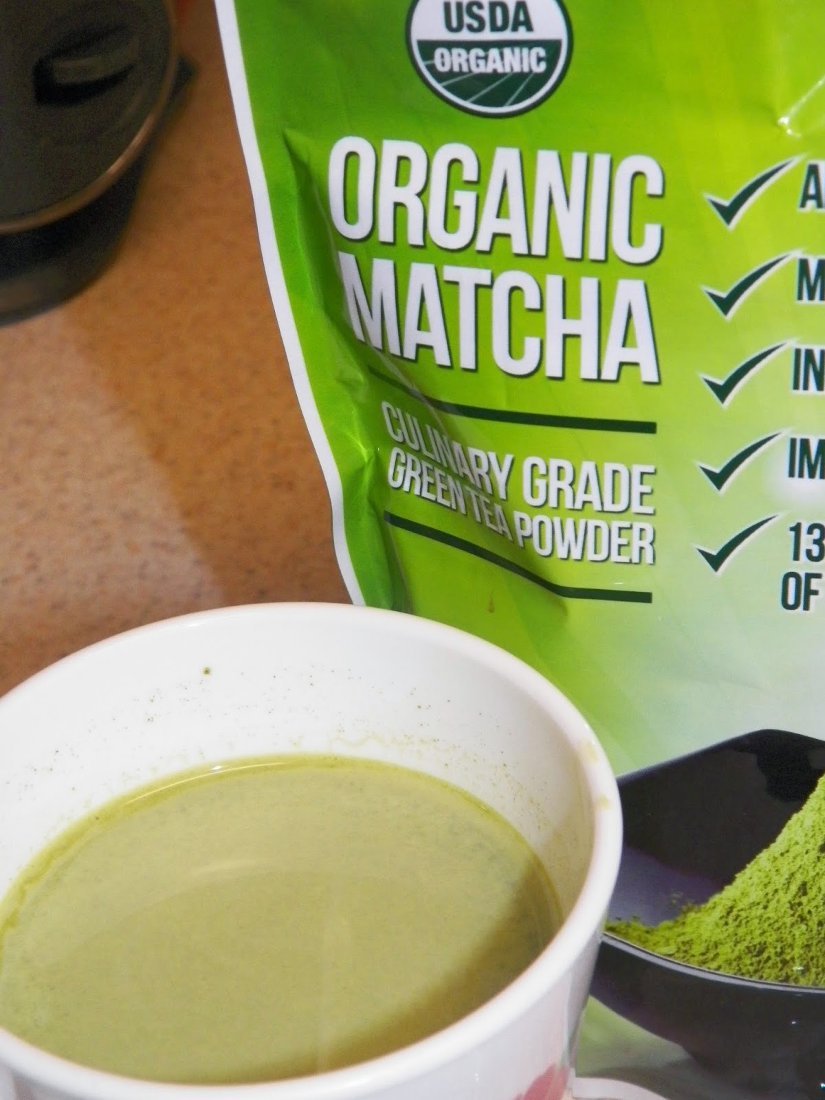 mygreatfinds Organic Matcha Green Tea Powder by Kiss Me Organics Review